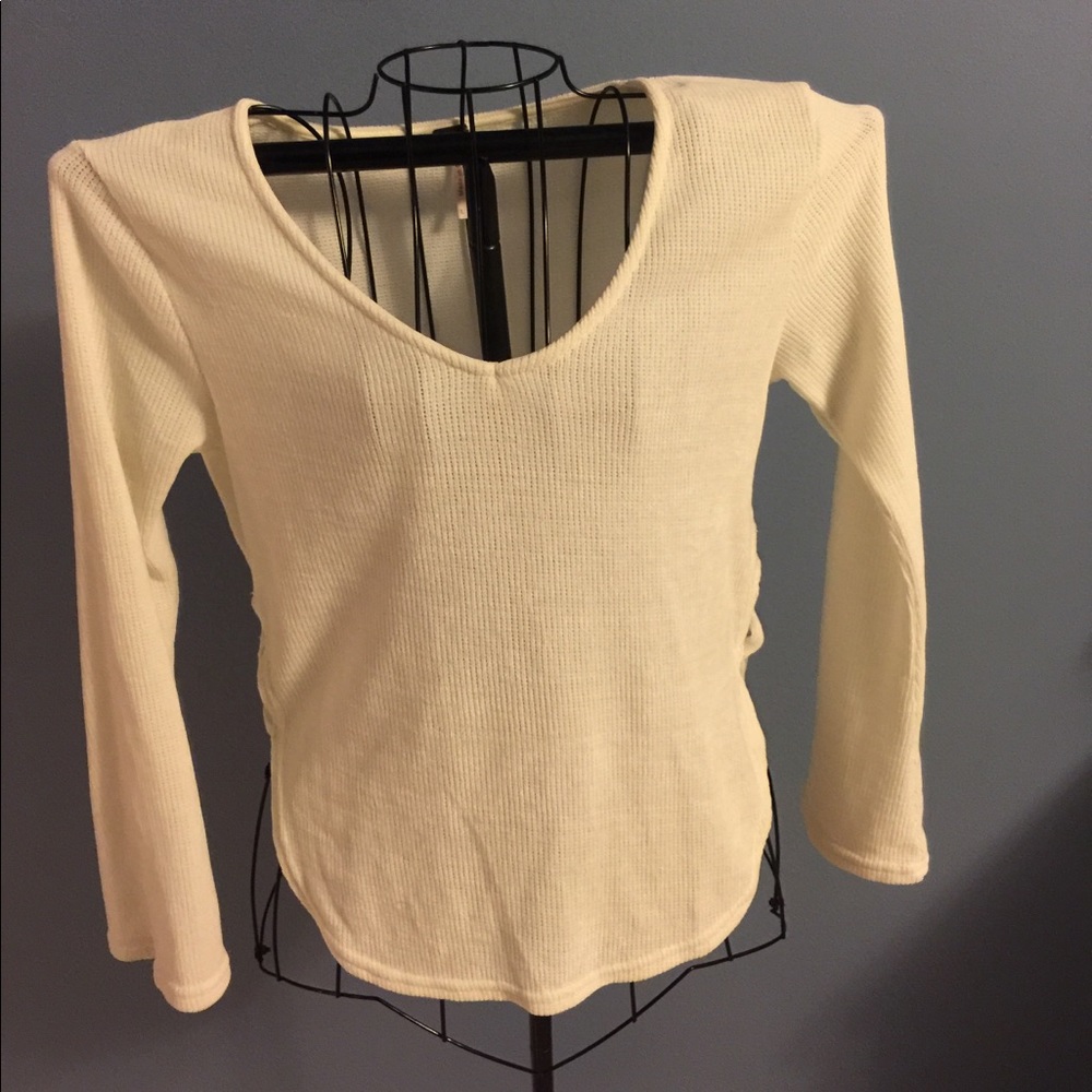 off white sweater!!